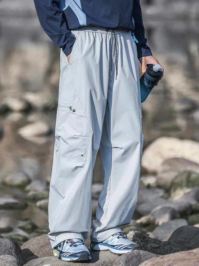 Water-repellent Straight-fit Cargo Trousers - Image 11