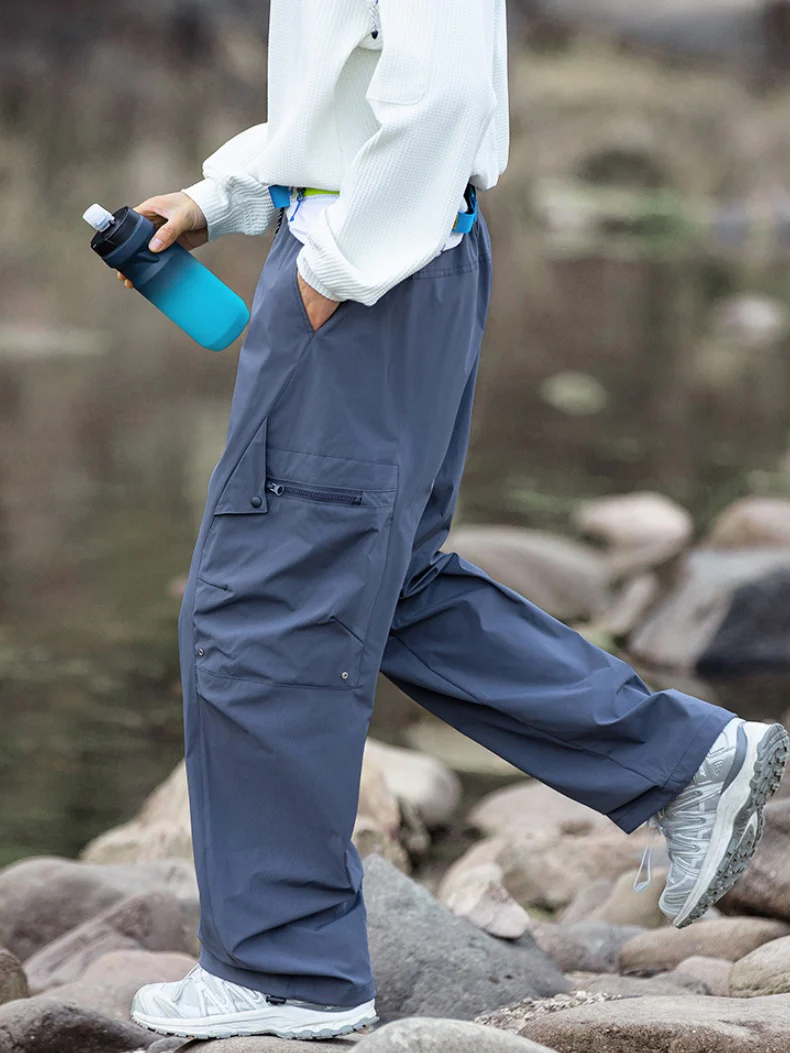 Water-repellent Straight-fit Cargo Trousers - Image 3
