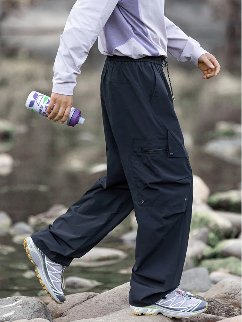 Water-repellent Straight-fit Cargo Trousers - Image 5