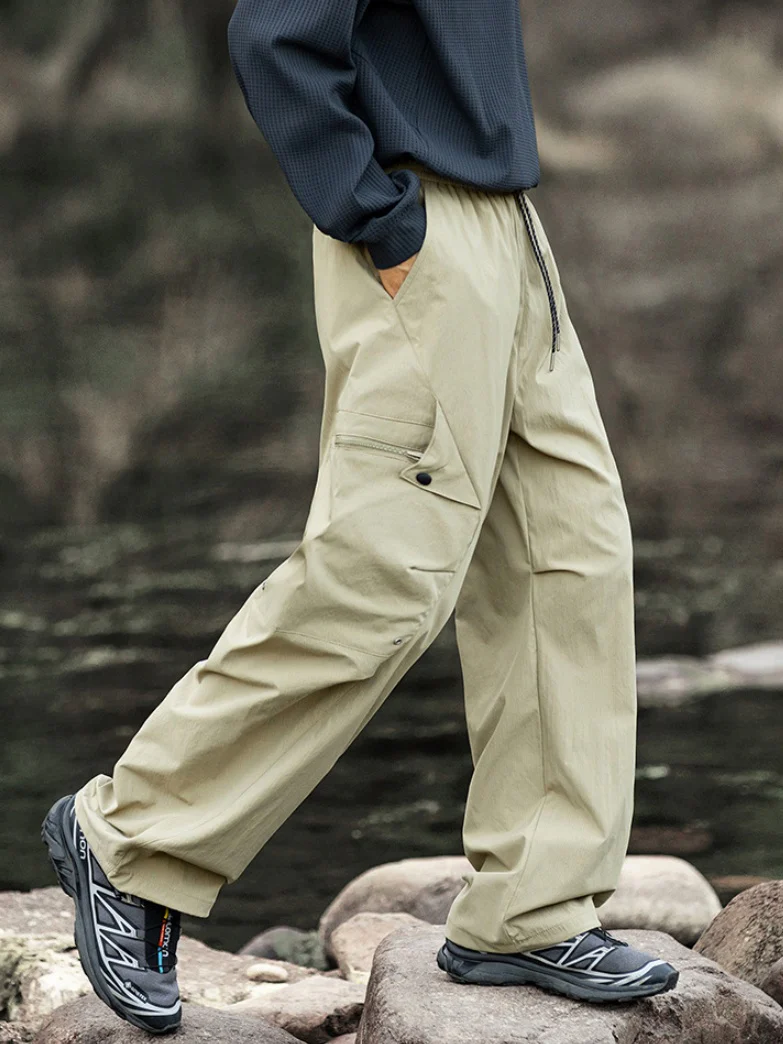 Water-repellent Straight-fit Cargo Trousers - Image 7