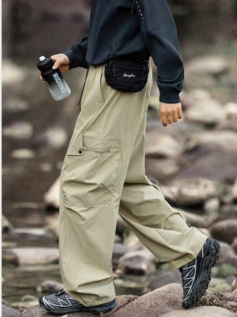 Water-repellent Straight-fit Cargo Trousers - Image 8