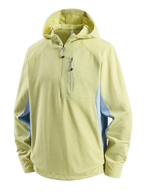 Color Matching Sunscreen Quick-drying Hooded T-shirts - Image 9