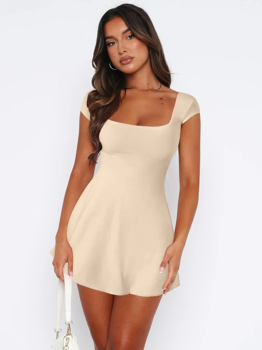 Backless Bandage Mini&Short Dresses - Image 19
