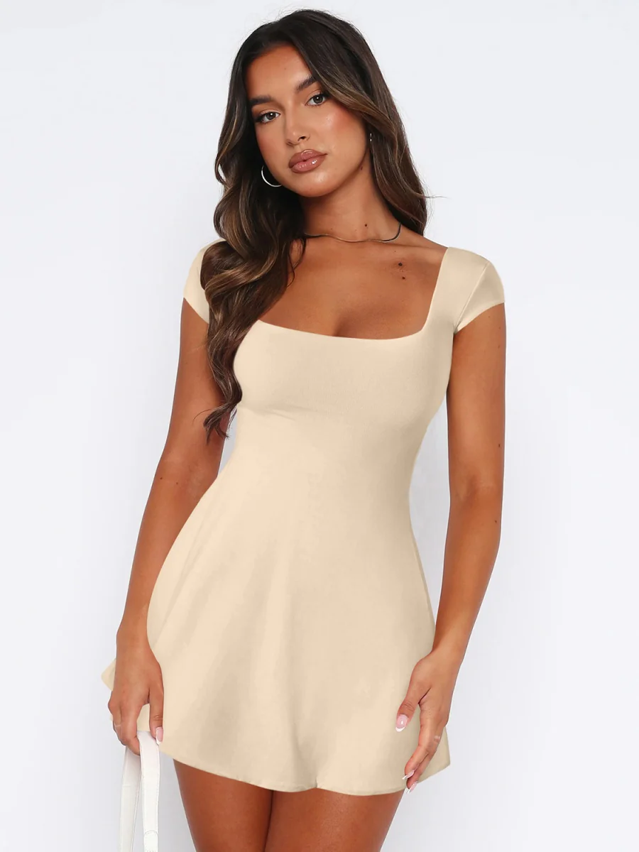 Backless Bandage Mini&Short Dresses - Image 6