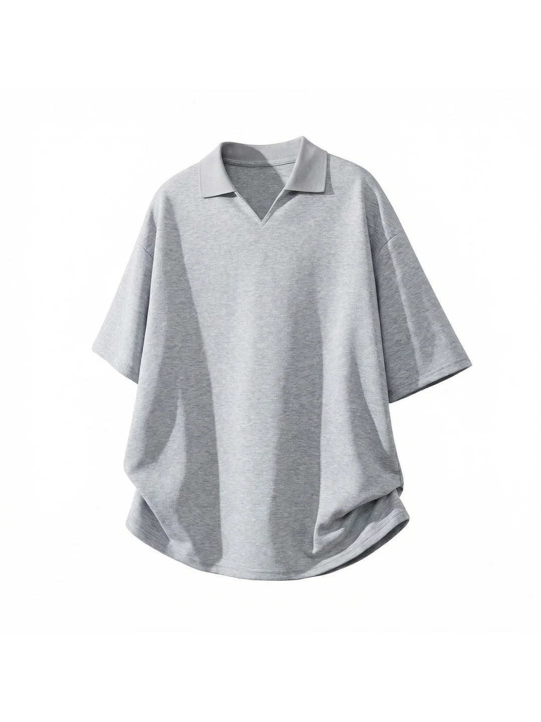 V-neck Short Sleeves T-shirts - Image 3