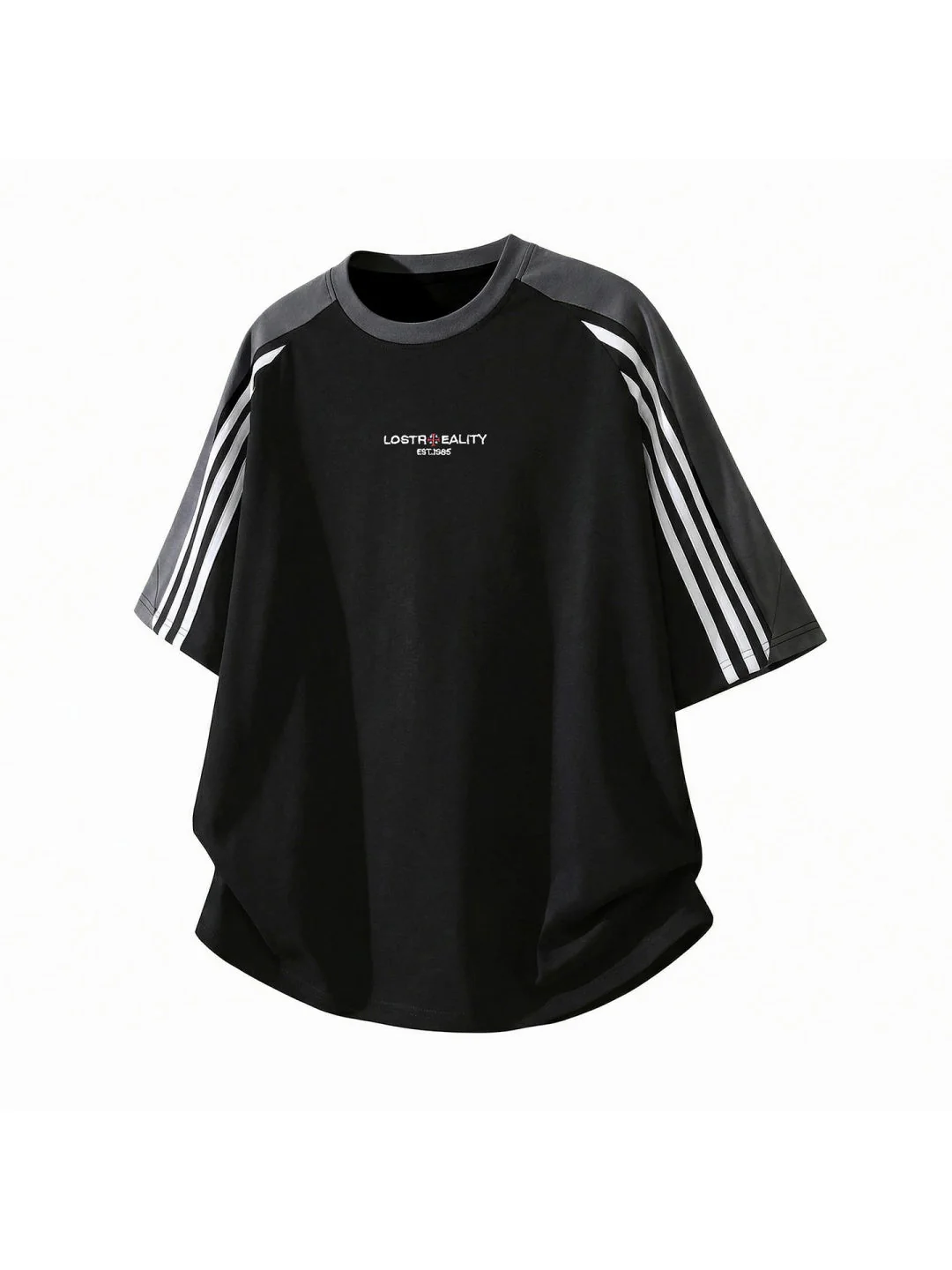 Color-blocked Ins Patchwork T-shirts - Image 7
