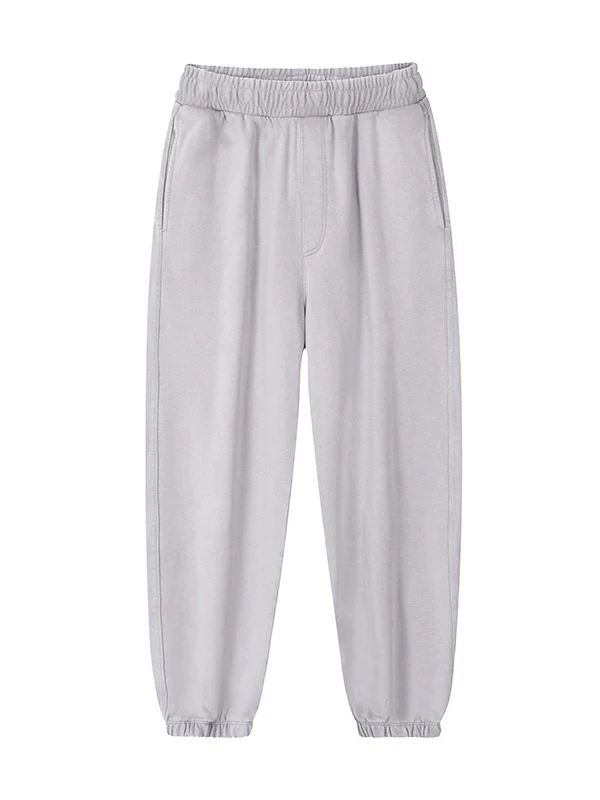 Wash Water Distressed Foot Binding Pants - Image 16