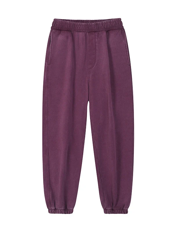 Wash Water Distressed Foot Binding Pants - Image 7