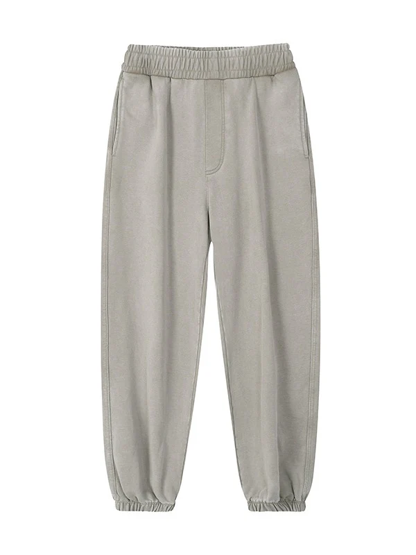 Wash Water Distressed Foot Binding Pants - Image 8