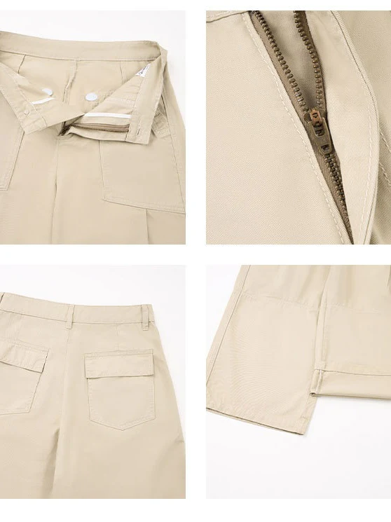 Type A Straight-fit Wide-leg Pants - Image 3