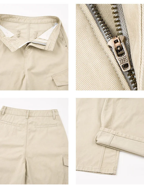 Retro Big Pocket Cargo Trousers - Image 3