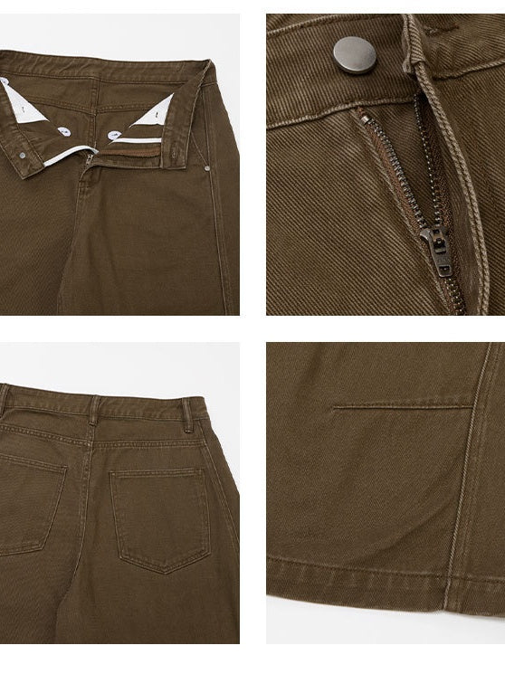 Loose-fit Wide-leg 7 Points Shorts - Image 7