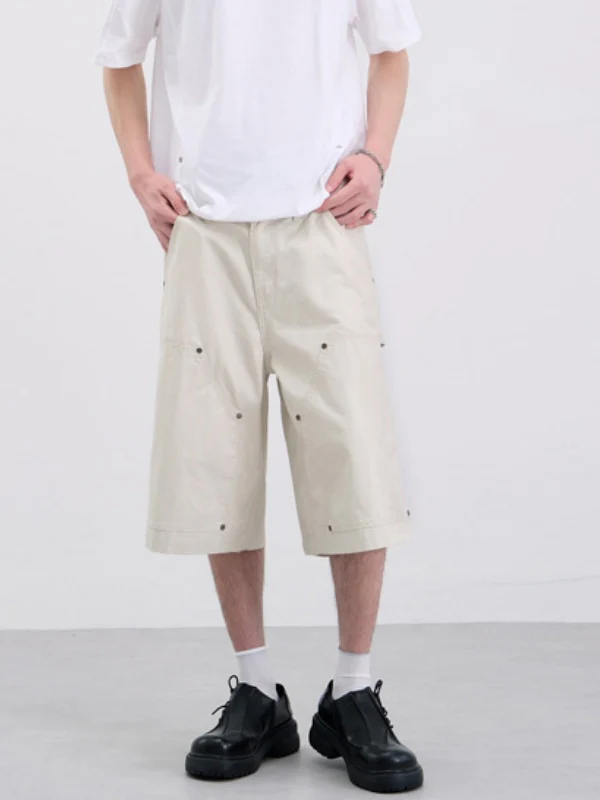 Studs Tooling Loose-fit Five Points Shorts - Image 2