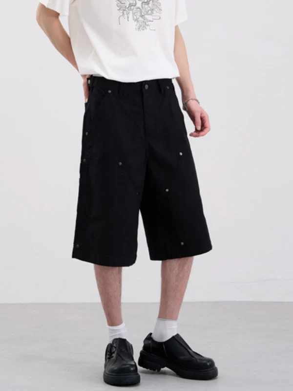 Studs Tooling Loose-fit Five Points Shorts - Image 3
