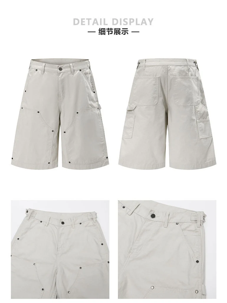 Studs Tooling Loose-fit Five Points Shorts - Image 6