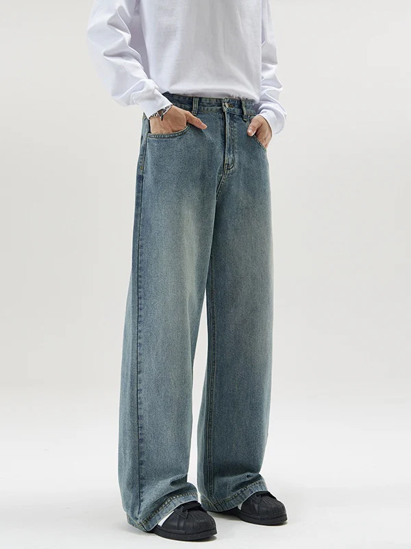 Washed Cleanfit Loose-fit Jeans - Image 2
