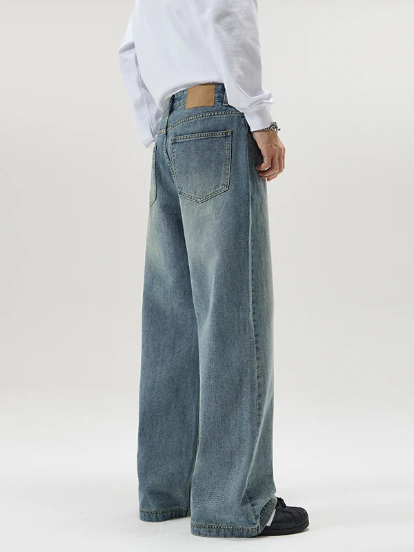 Washed Cleanfit Loose-fit Jeans - Image 3