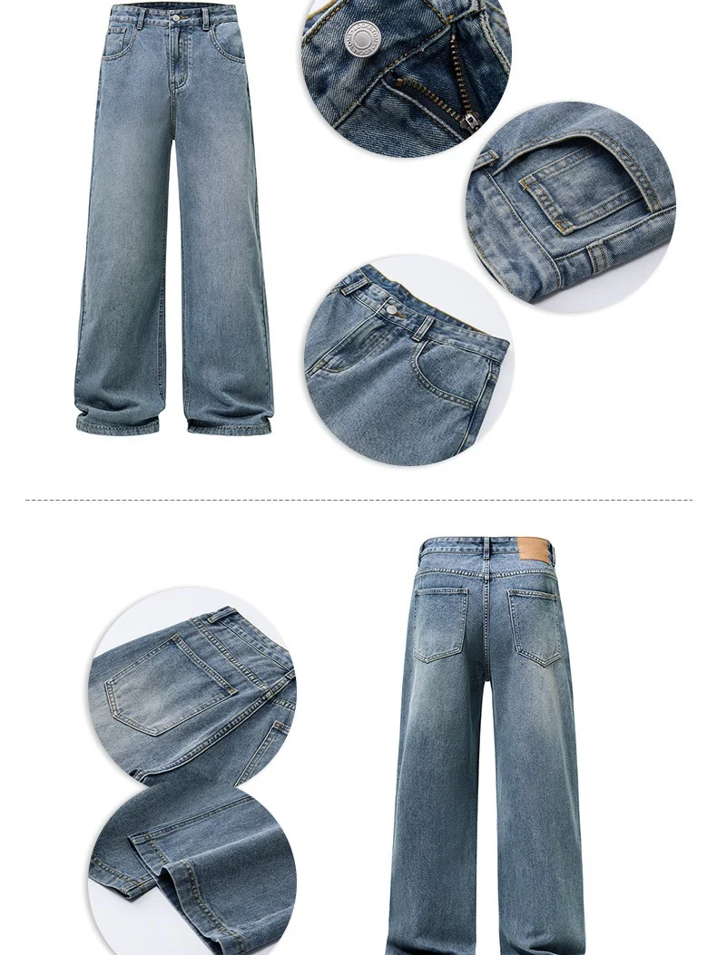 Washed Cleanfit Loose-fit Jeans - Image 5