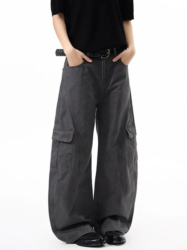 Multiple Pockets Machete Cargo Trousers - Image 3