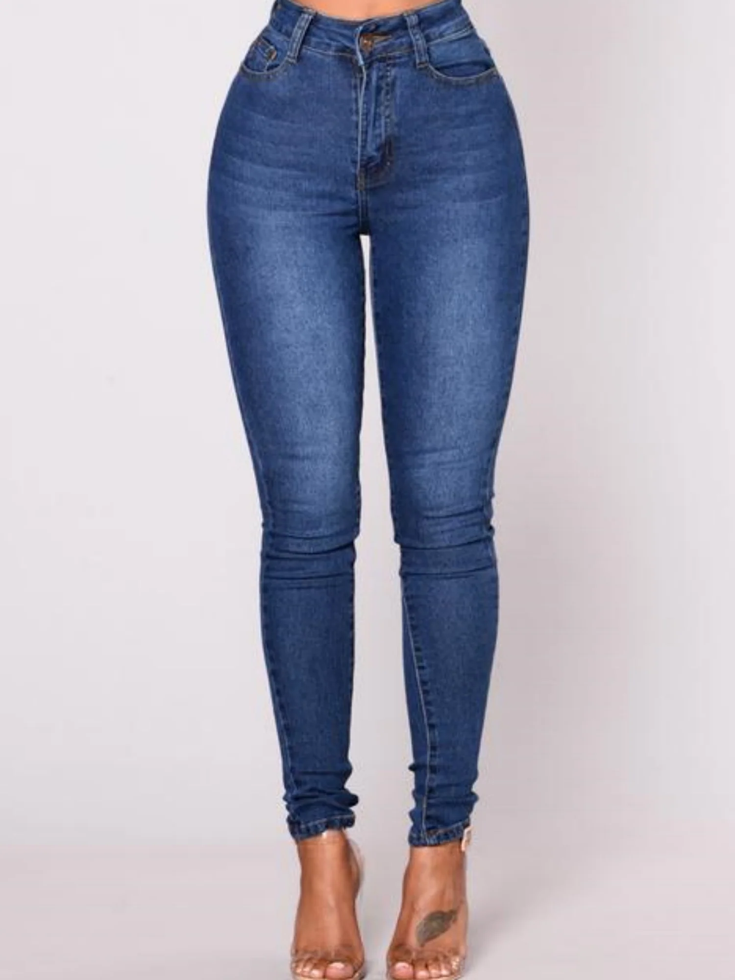 Stretch Slimming Pencil Pants Jeans