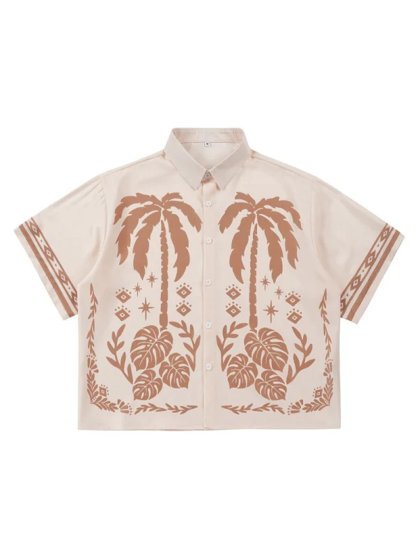 Retro Cropped Shirts - Image 2