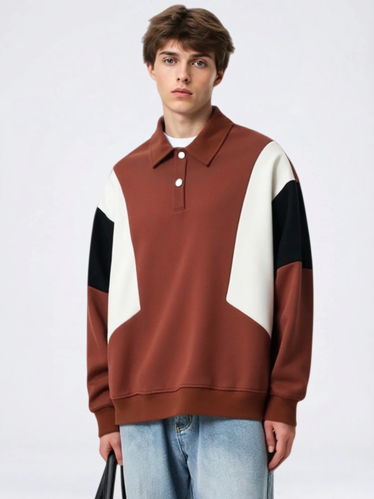 Loose-fit Floral Polo Shirts