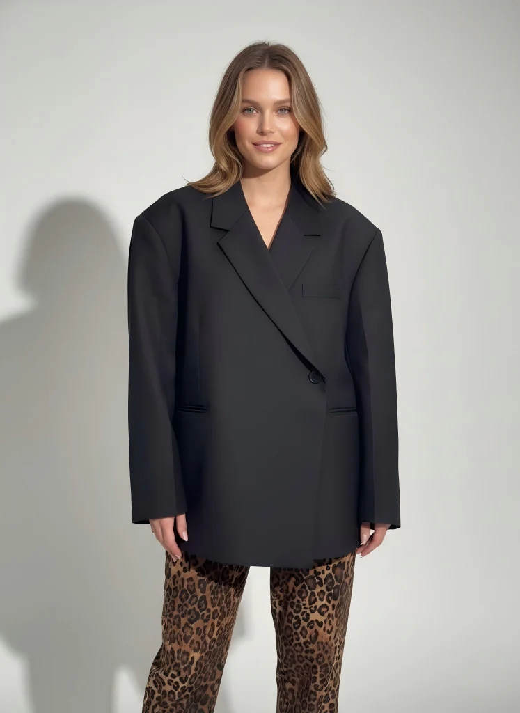 Casual Lapel Side Pocket Blazers - Image 3