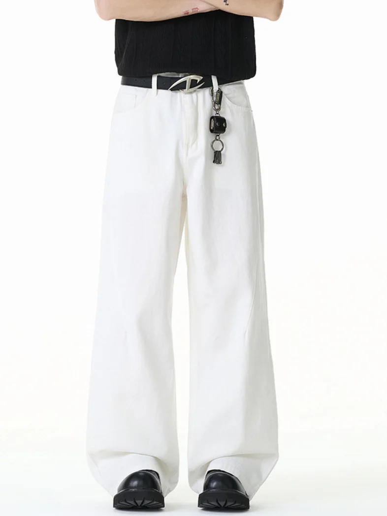 Versatile Straight-fit Wide-leg Pants - Image 13