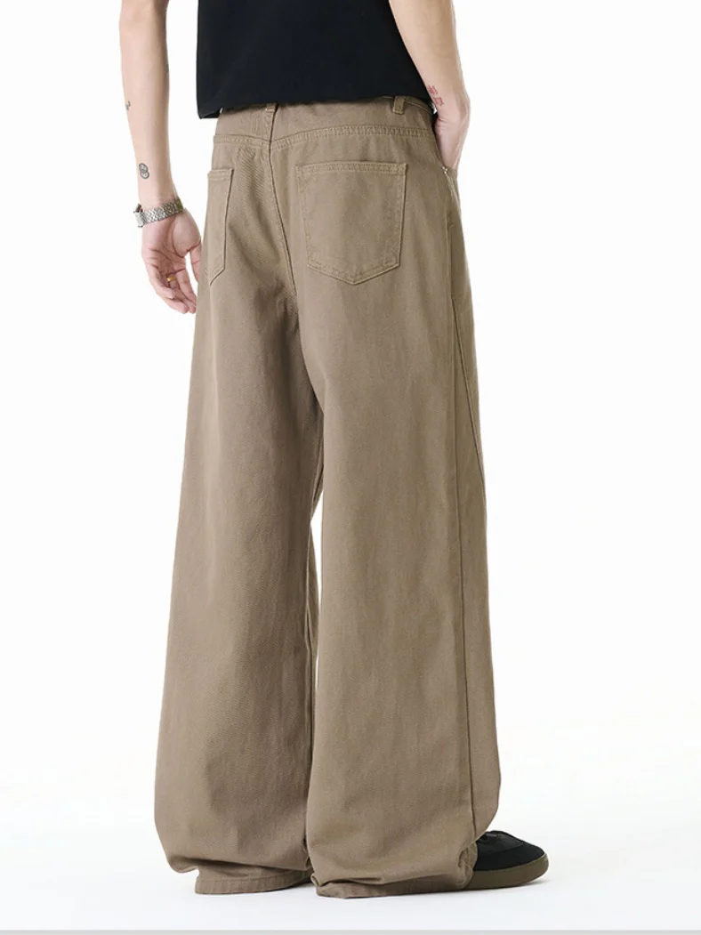 Versatile Straight-fit Wide-leg Pants - Image 2