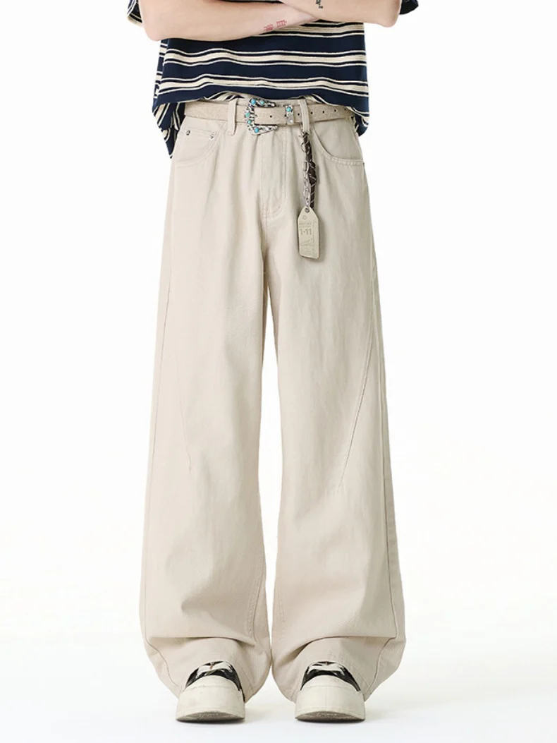 Versatile Straight-fit Wide-leg Pants - Image 4