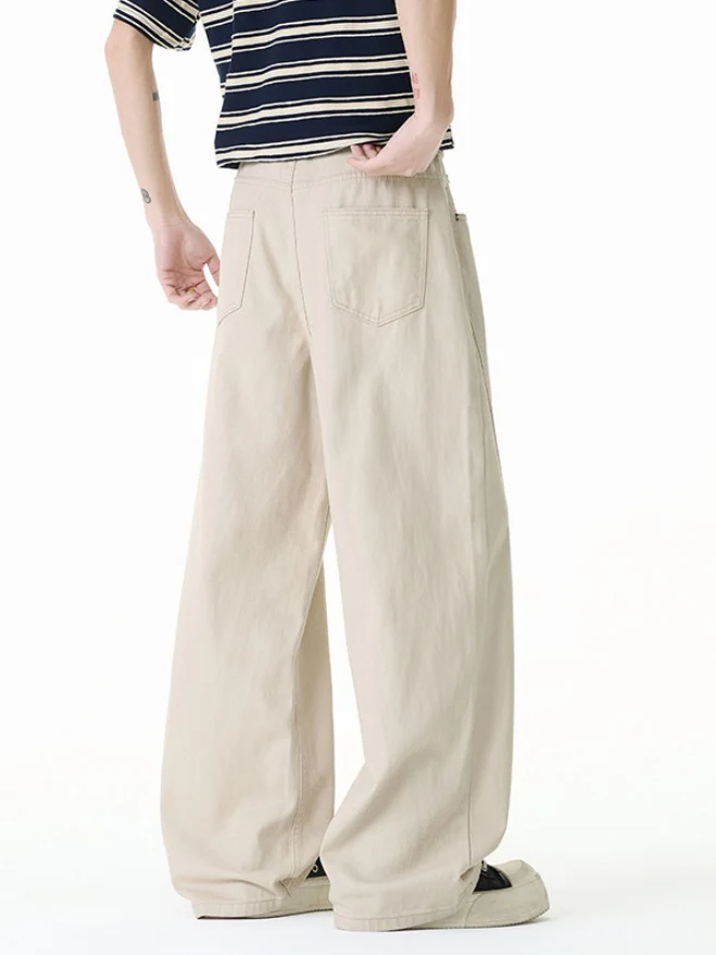 Versatile Straight-fit Wide-leg Pants - Image 5