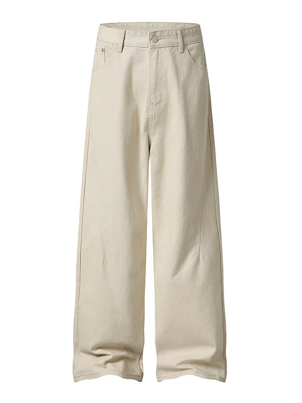 Versatile Straight-fit Wide-leg Pants - Image 6