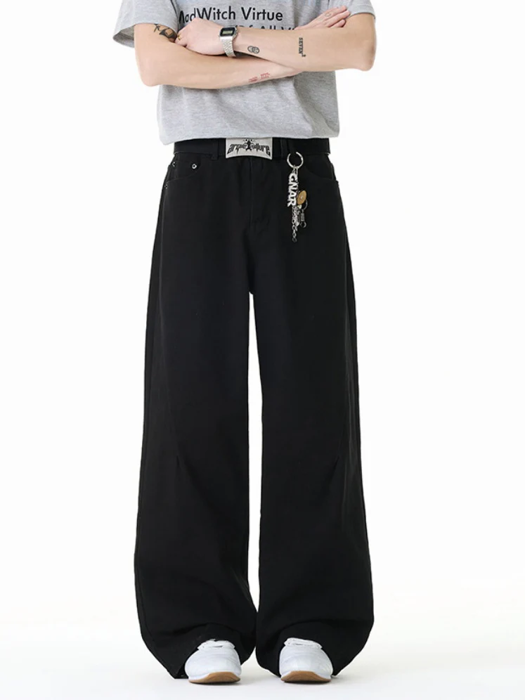 Versatile Straight-fit Wide-leg Pants - Image 7