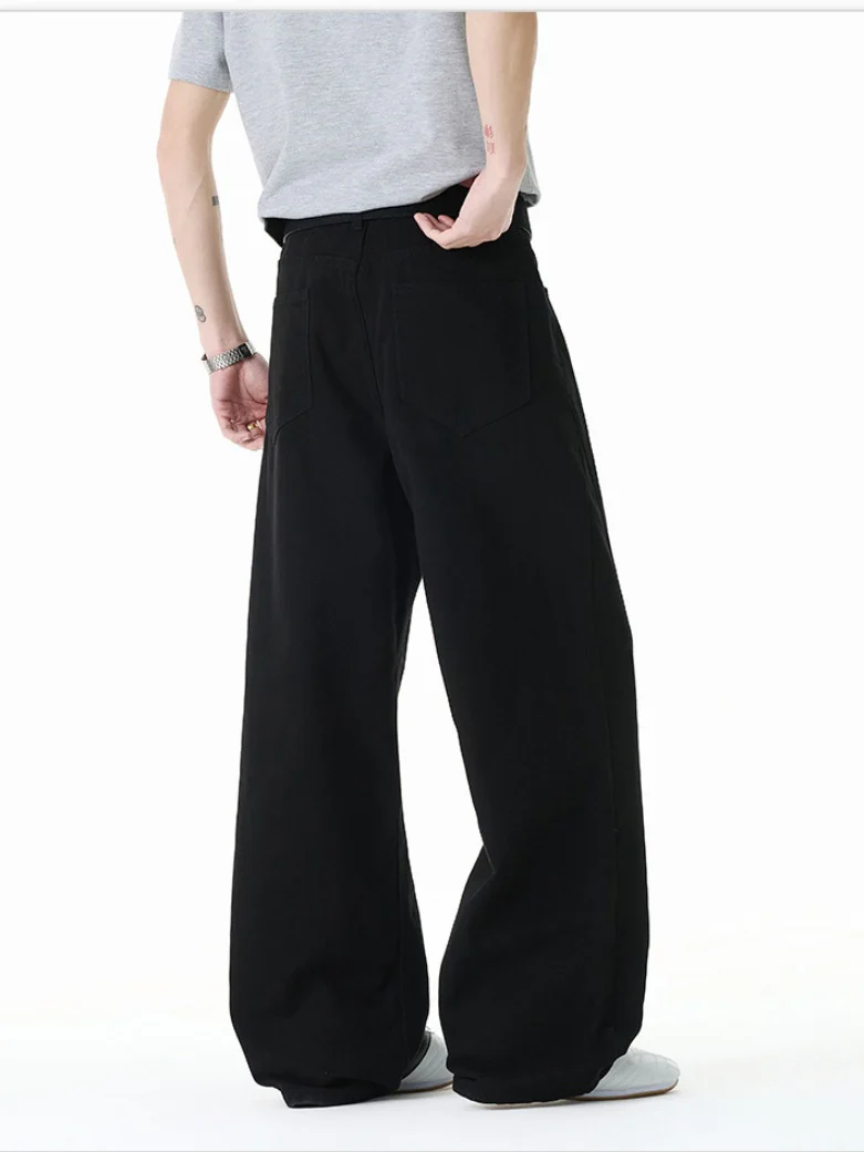 Versatile Straight-fit Wide-leg Pants - Image 8