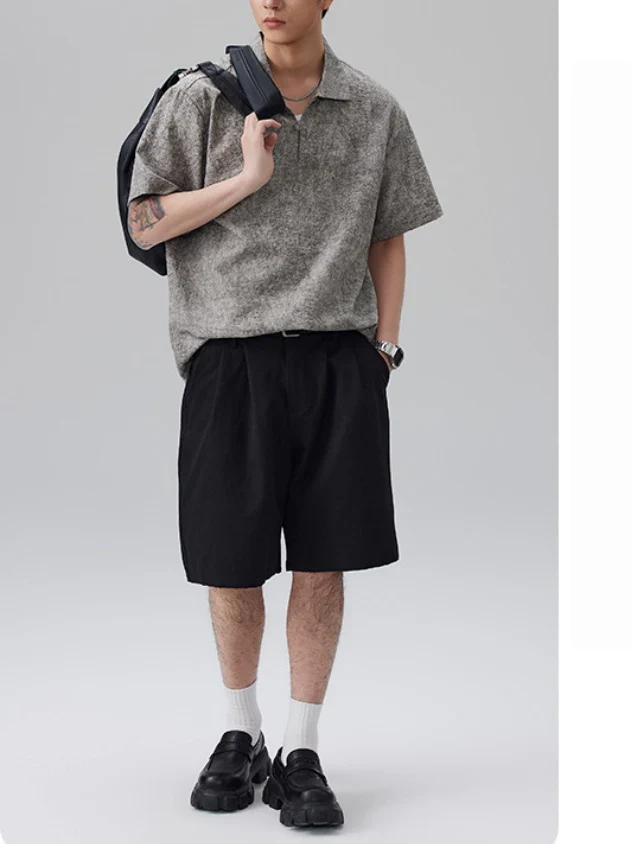 Leisure Loose-fit Retro Shirts - Image 11