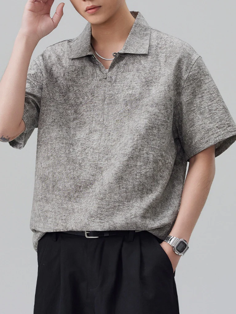 Leisure Loose-fit Retro Shirts - Image 8