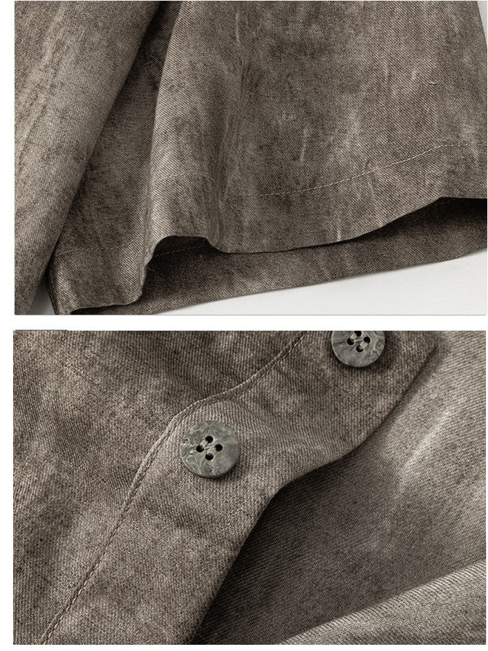 Flax Retro Breathable Shirts - Image 4