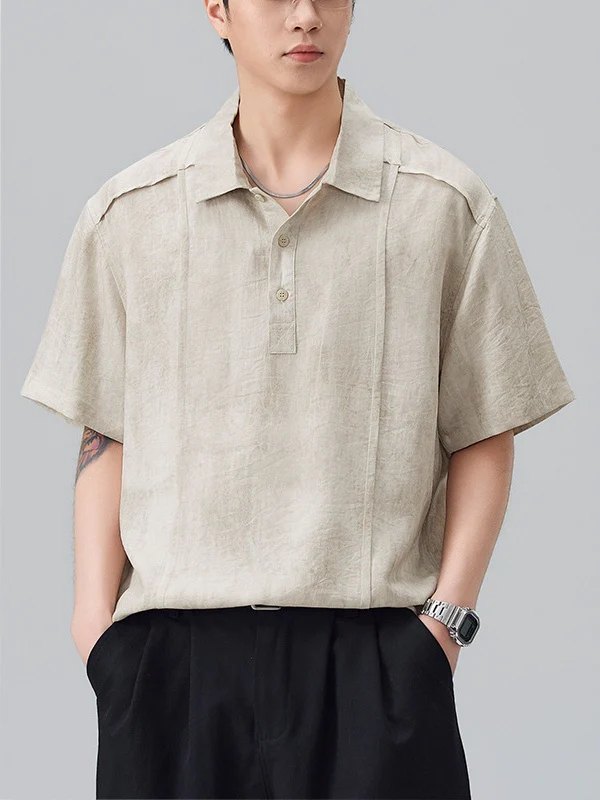 Flax Retro Breathable Shirts - Image 6