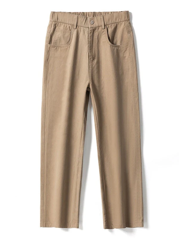 Cleanfit Loose-fit Straight-fit Cargo Trousers - Image 3