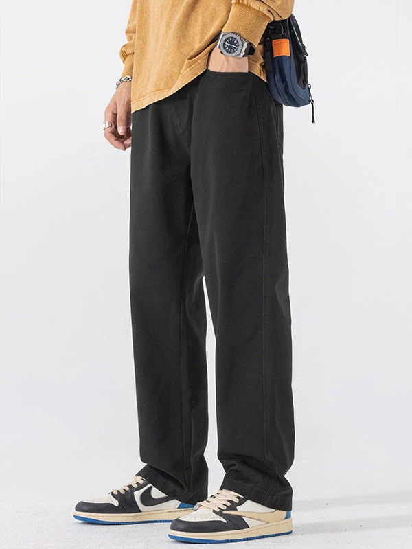 Cleanfit Loose-fit Straight-fit Cargo Trousers - Image 4