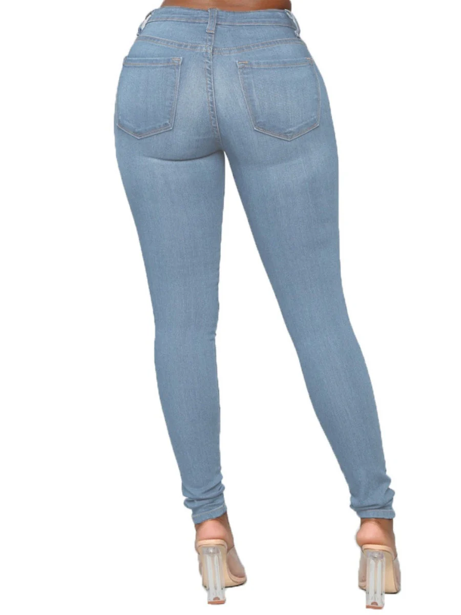 Pencil Pants Tight Fit Butt-lifting Style Jeans - Image 10