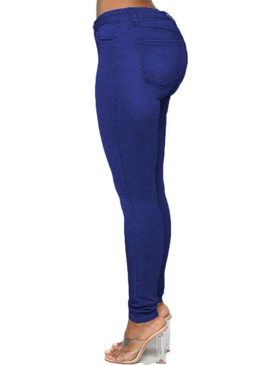 Pencil Pants Tight Fit Butt-lifting Style Jeans - Image 12
