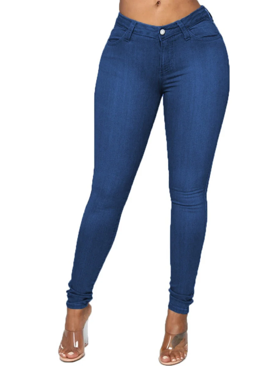 Pencil Pants Tight Fit Butt-lifting Style Jeans - Image 13