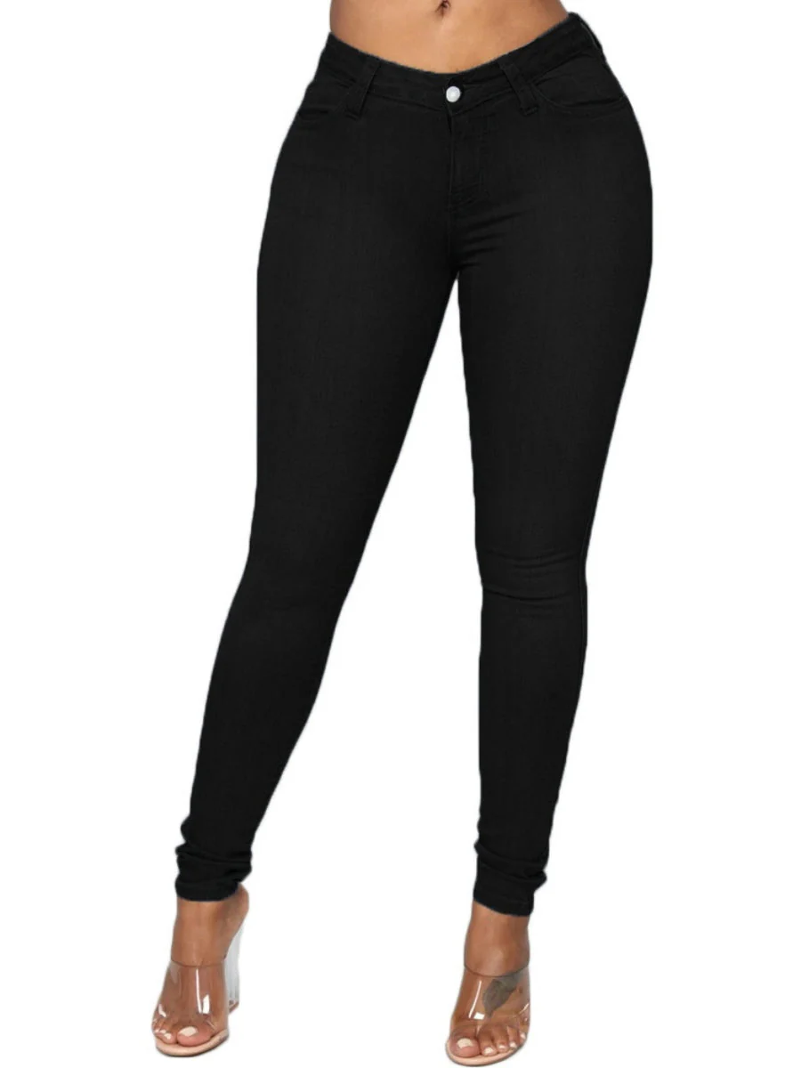 Pencil Pants Tight Fit Butt-lifting Style Jeans - Image 3