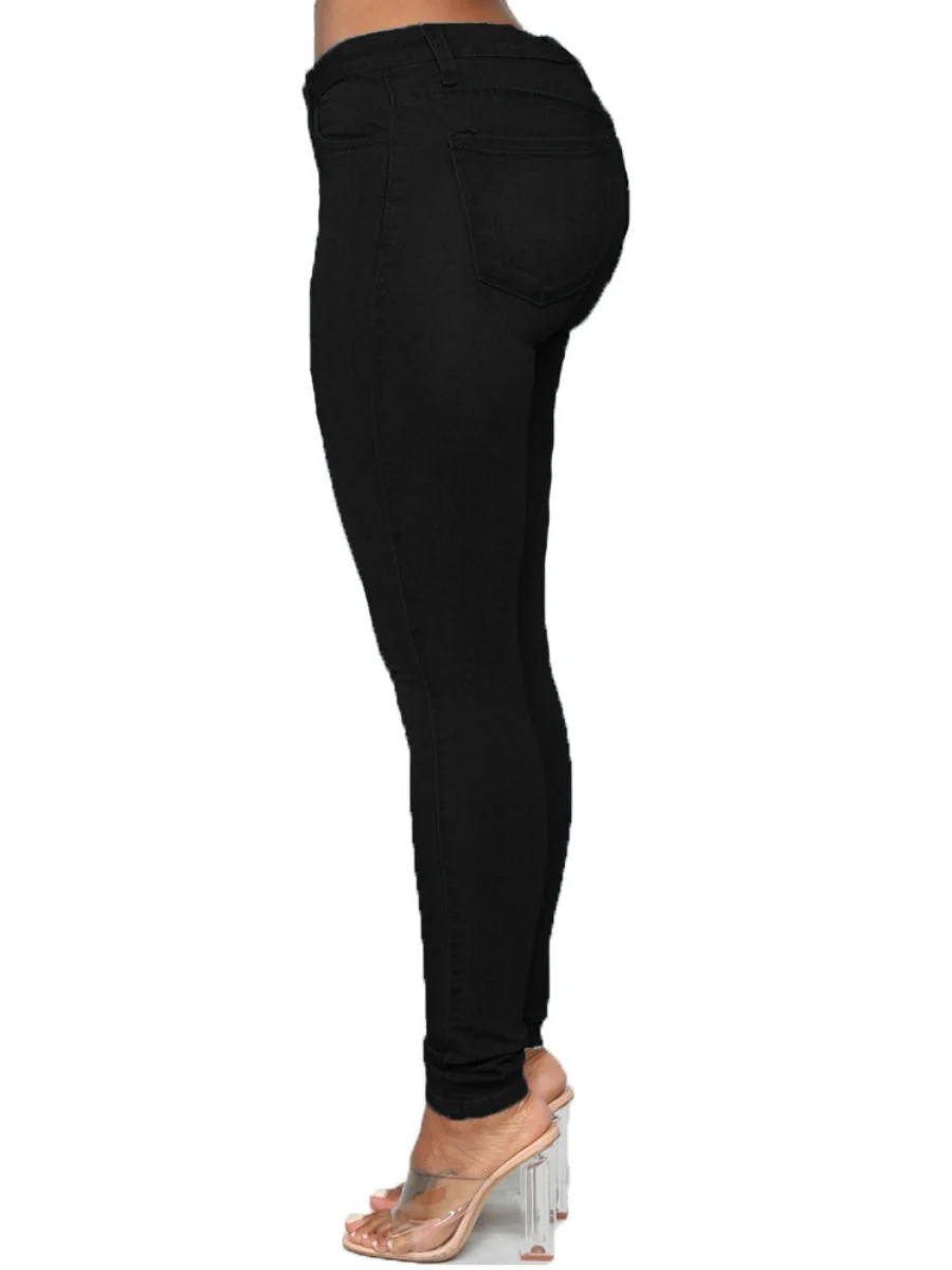 Pencil Pants Tight Fit Butt-lifting Style Jeans - Image 4