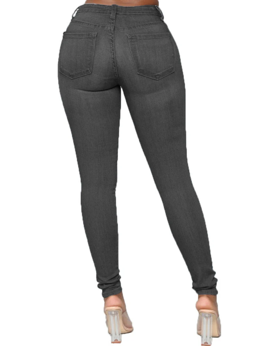 Pencil Pants Tight Fit Butt-lifting Style Jeans - Image 5