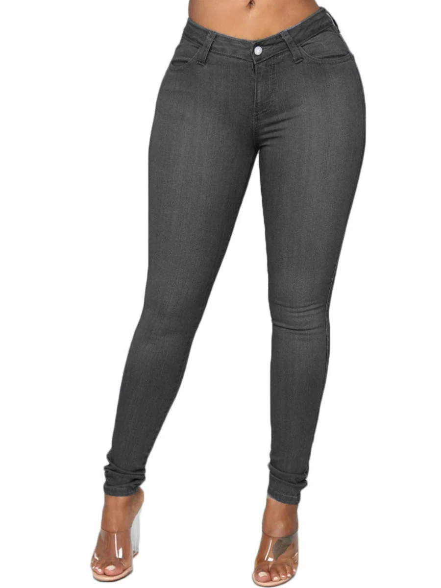 Pencil Pants Tight Fit Butt-lifting Style Jeans - Image 6