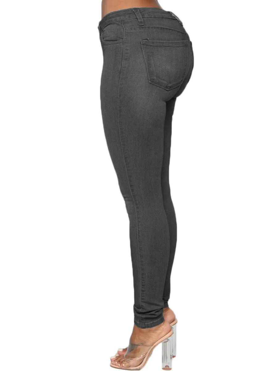 Pencil Pants Tight Fit Butt-lifting Style Jeans - Image 7