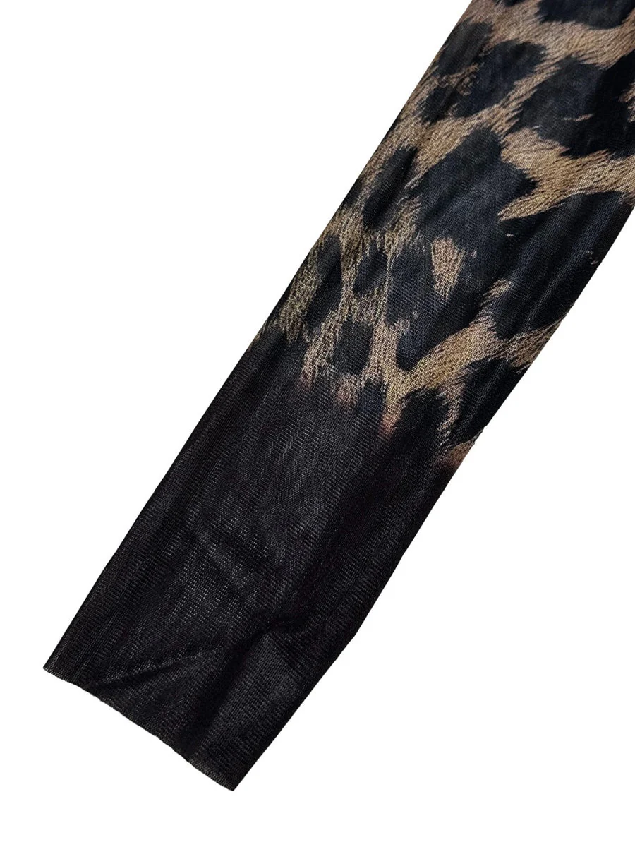 Leopard Print High-waisted 2-piece Sets - Image 8