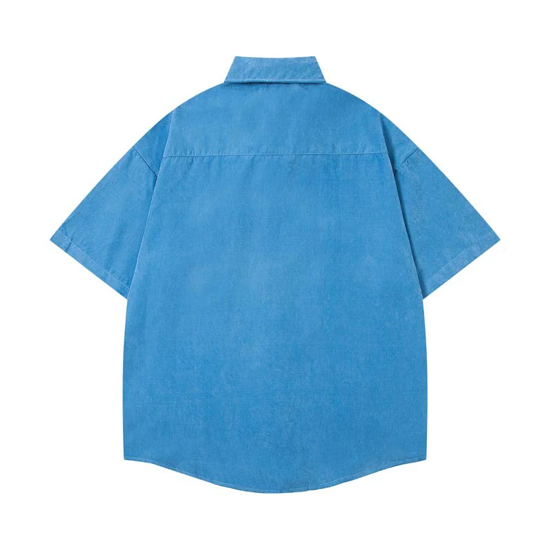 Flowers Ties Loose-fit Shirts - Image 3